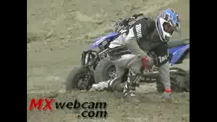 Quad Crash - Thats Gotta Hurt ..mxwebcam.com..