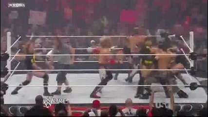 Wwe Raw .08.09.10 John Cena and Bret Hart Vs Edge and Chris Jerica 