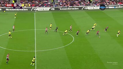 Brentford vs. Burnley FC - 1st Half Highlights