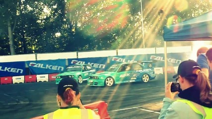 3x Bmw e30 drifting on 100% tuning 2011