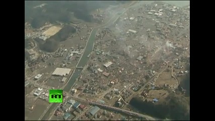 Кадри от опустошена Япония 