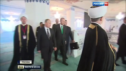 Путин и Ердоган откриват в Москва най-голямата джамия в Европа