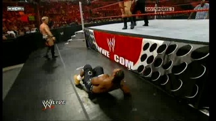 Raw 07/27/09 Chris Jericho & Big Show vs Cryme Tyme