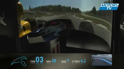 F1 Buemi explique le circuit de Spa 2010 