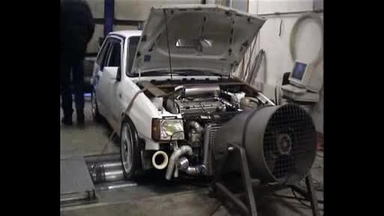 opel corsa 616 bhp. c20let power