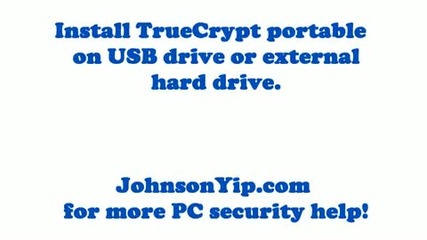 Install Truecrypt portable