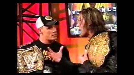 Cena And Edge at Vengeance 07 
