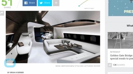 Mercedes &amp; Lufthansa Create Ultimate Luxury Airplane