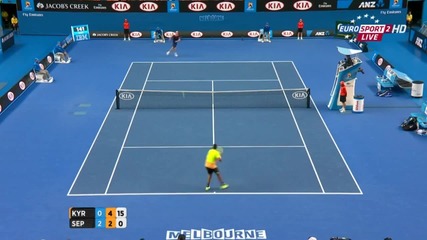 Ник Киргиос - Aндреа Сепи ( Australian Open 2015 )