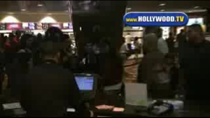 Miley Cyrus And Justin Go To See Madagascar 2