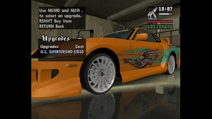 Gta San Andreas Car Mods - Tuning Kits