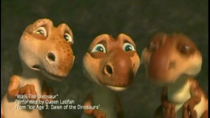 Ice Age: 3 Dawn of the Dinosaurs Music Video - Walk The Dinosaur