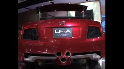 Detroit Auto Show 2008 Lexus Lfa Concept.