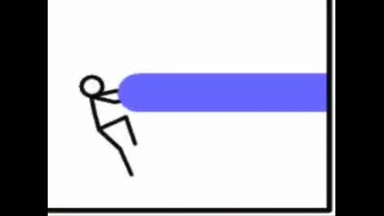 stick vs. door
