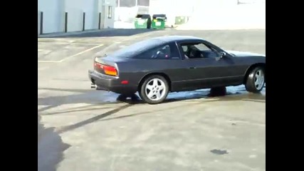 240sx Rb26dett Awd swap, short drift testing our setups