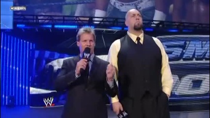 Smackdown 2009/07/31 Chris Jericho & Big Show говорят със Cryme Tyme