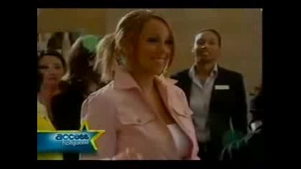 Access Hollywood Behind the Scenes with Mariah New !
