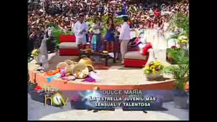 Dulce Maria В Щоу Hoy