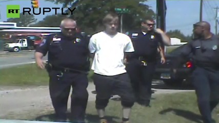 Dascham Footage of Police Celebrating Dylann Roof Arrest