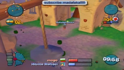 Worms 4 с Doomlordbg and ohshitfuck (овцата power)