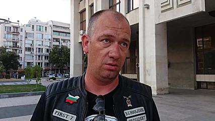 Таньо Танев - президент на бургаския клуб Black Sea Hooligans Mc