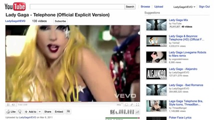 Google Goes Gaga