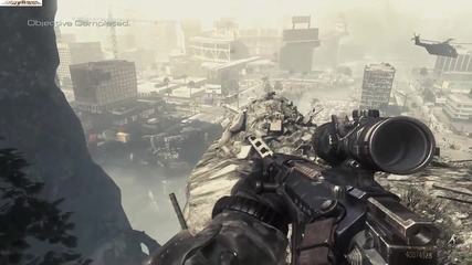 Call of Duty Ghosts veteran - мисия 03 No Man's Land