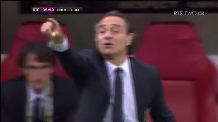 Germany vs Italy 0-2 Balotelli 36 '