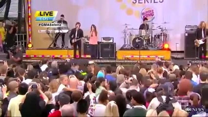 Бг Превод! Selena Gomez-love You Like A Love Song Live on Good Morning America (june 17,2011)