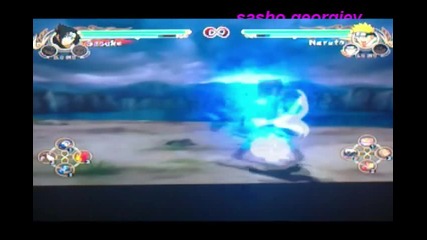 Sasuke vs Naruto ultimate ninja storm 
