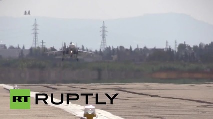 Syria: Russian fighter jets continue anti-terror operation against ISIS