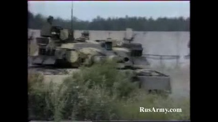 Моща на руските танкове!