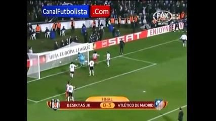 Европа лига. Besiktas - Atletico Madrid (0-3) Акценти от срещата