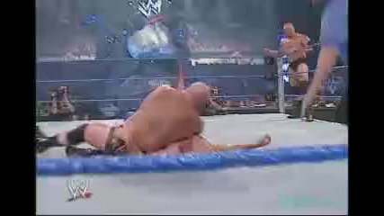 A-train & Big Show vs. Brock Lesnar & Kurt Angle - Wwe Smackdown 31.07.2003