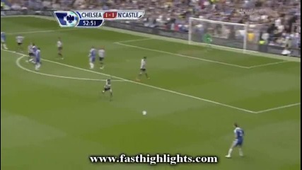 Chelsea - Newcastle United - 2-2 Highlights Watch Video Goals 2011
