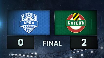 Арда - Ботев Пловдив 0:2 /разширен репортаж/