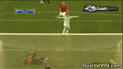 Рома - Лацио 2 - 1 Всички голове 19/01/2011 Купата на Италия 