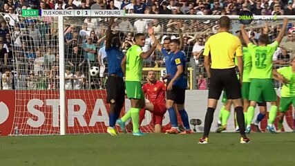 Кобленц - Волфсбург 0:1 /репортаж/