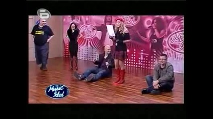 Music Idol 3 Соня Васи се съблича гола заради обещанието си