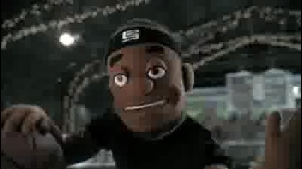 Blitzen Rap - Kobe Lebron Puppet Commercial 