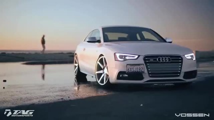 Audi S5 with vossen wheels