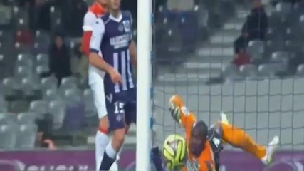 Димитър Бербатов вкарва красив гол за Монако 1 - 0 срещу Тулуза 5.12.2014