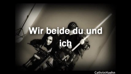 Tokio Hotel - Komm lyrics on screen