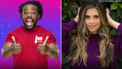 Danielle Fishel-Karp surprises Xavier Woods: The New Day: Feel the Power, May 4, 2020