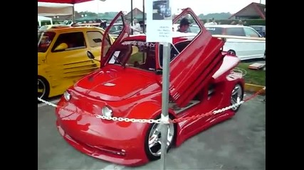 Fiat 500 con motore Kawasaki 1300 