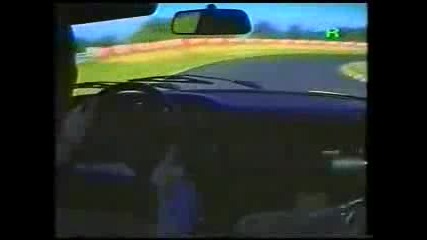 Porsche Drift yellow bird nurburgring 