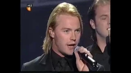 Bee Gees and Boyzone - Words -