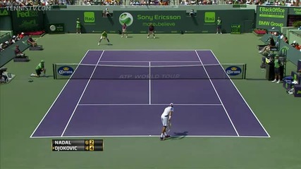 Nadal vs Djokovic - Miami 2011! - The Full Match! - Part 8/16!
