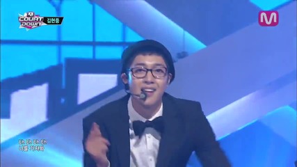 Kim Hyun Joong - Gentleman Mcountdown Comeback Stage