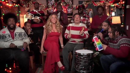 Mariah Carey, Jimmy Fallon & The Roots - All I Want For Christmas Is You * 2012